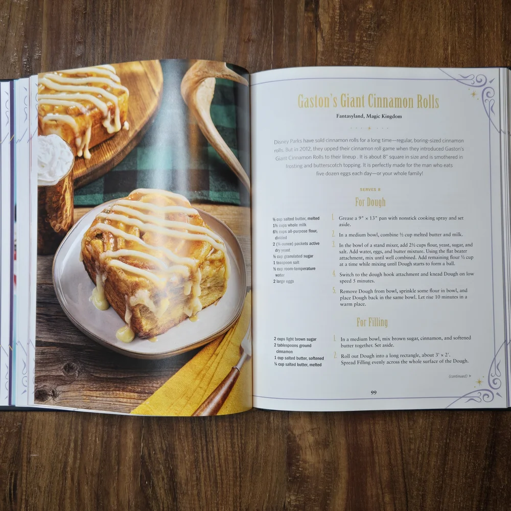 The Unofficial Disney Parks Cookbook - Blue and Gold